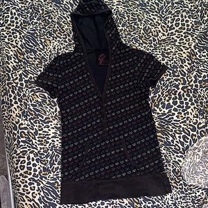 NOLLIE Short Sleeve Hooded Top🖤💔